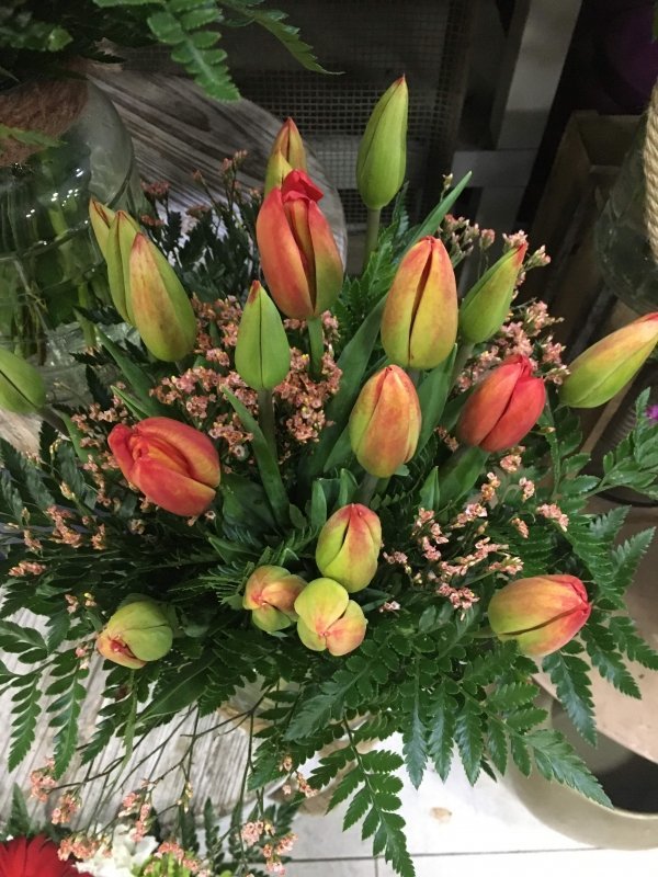 Ramo de tulipas