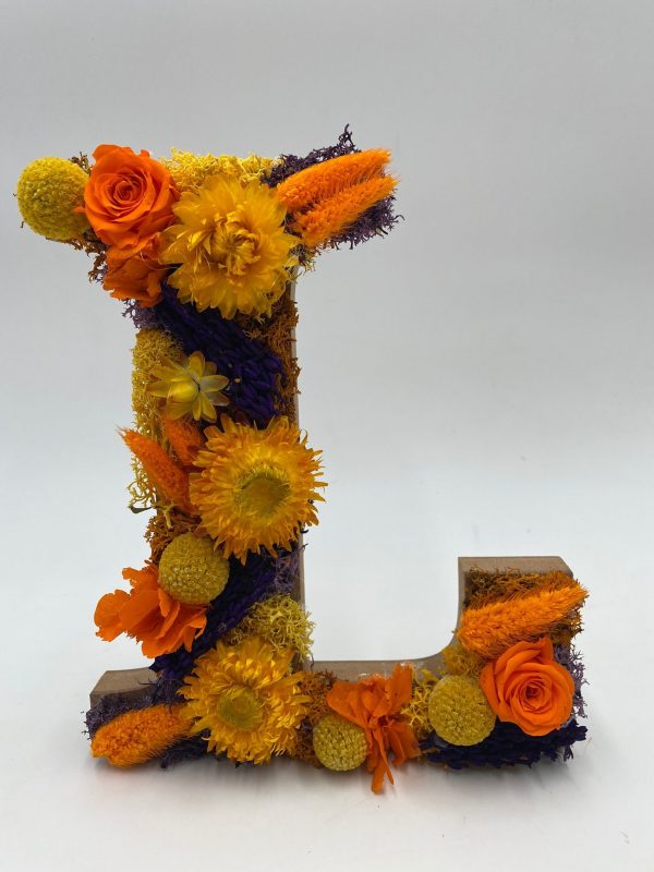 Lletres en flor preservada - Imatge 5