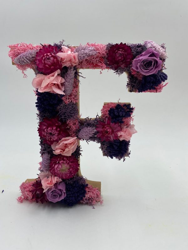 Lletres en flor preservada - Imatge 2