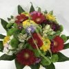 Ramo bouquet tonos rojos, verdes y amarillos