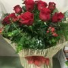 Ram de 12 roses vermelles