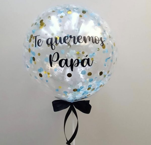 Globus bombolla gran personalitzat amb aire 25 cm diàmetre - Imatge 4