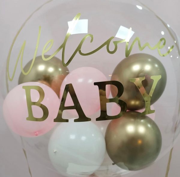 Globus bombolla gran personalitzat amb heli 30 cm diàmetre - Imatge 2