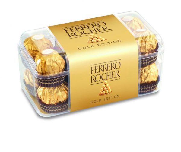 Bombons FERRERO ROCHER.  16 Unitats