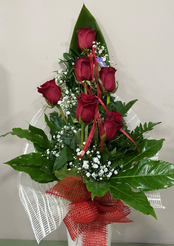 Ram de 6 roses