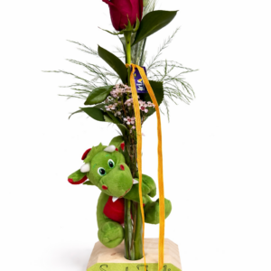 Base dragón de peluche